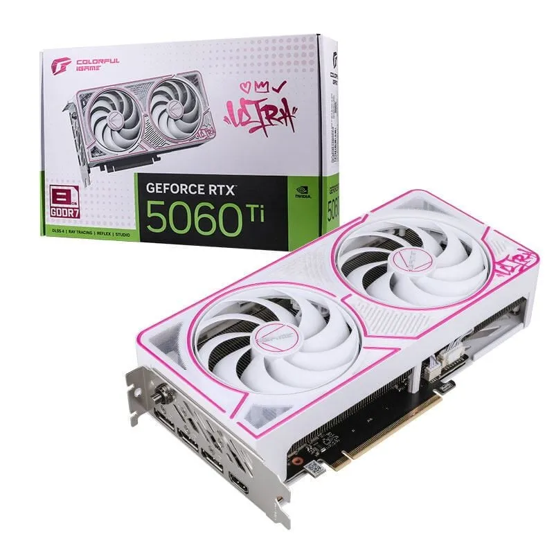 Card Màn Hình Colorful iGame GeForce RTX 5060 Ti Ultra W DUO OC 8GB-V